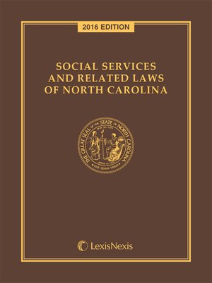 cover image of Social Services and Related Laws of North Carolina